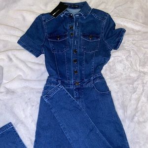 New with tags Jean one piece